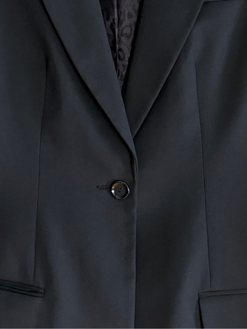 Guess by Marciano size 8 long black blazer - Picture 4 of 11